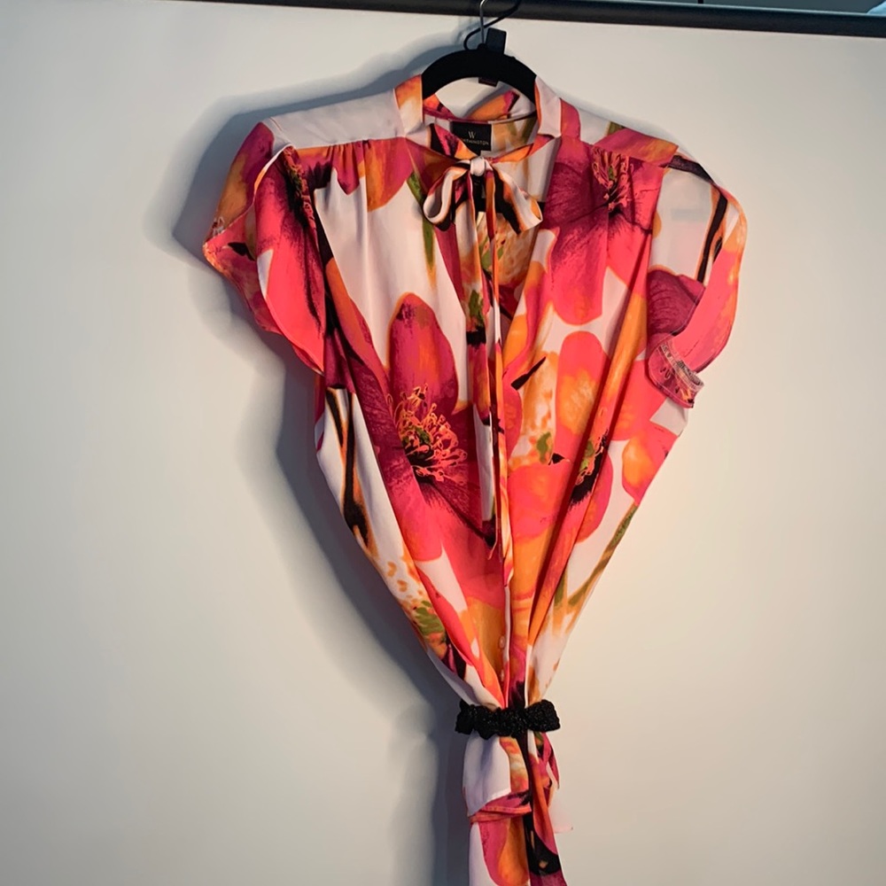 TROPICAL TRYST BLOUSE~